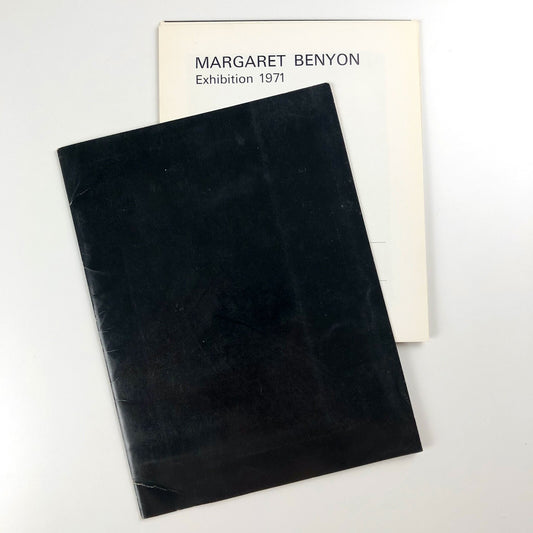 Margaret Benyon Exhibition 1971 | Nottingham University Art Gallery folder and inserts