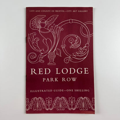 Red Lodge Park Row. Guide for City and County of Bristol City Art Gallery, 1958