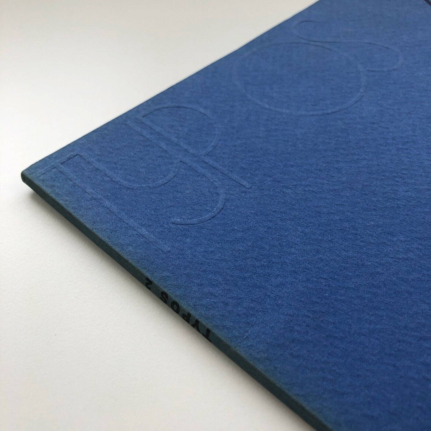 Typos 2 An International Journal of Typography | edited by F.W. Lambert | London College of Printing, c. 1980