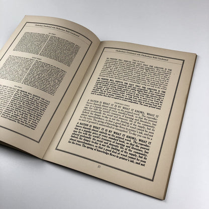 The Linotype Cheltenham Family type specimen brochure | April 1927