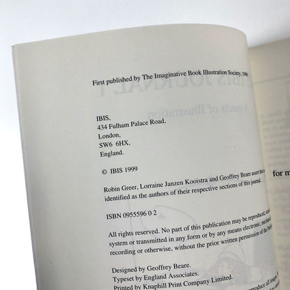 Imaginative Book Illustration Society Journal 1 – Aspects of Illustration, 1999