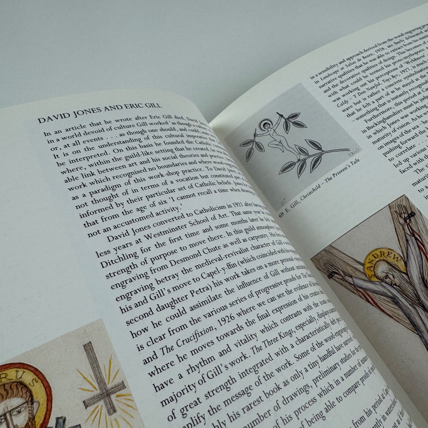 David Jones & Eric Gill. Watercolours, Drawings & Prints. Catalogue to accompany the exhibition held at Austin/Desmond Contemporary Books