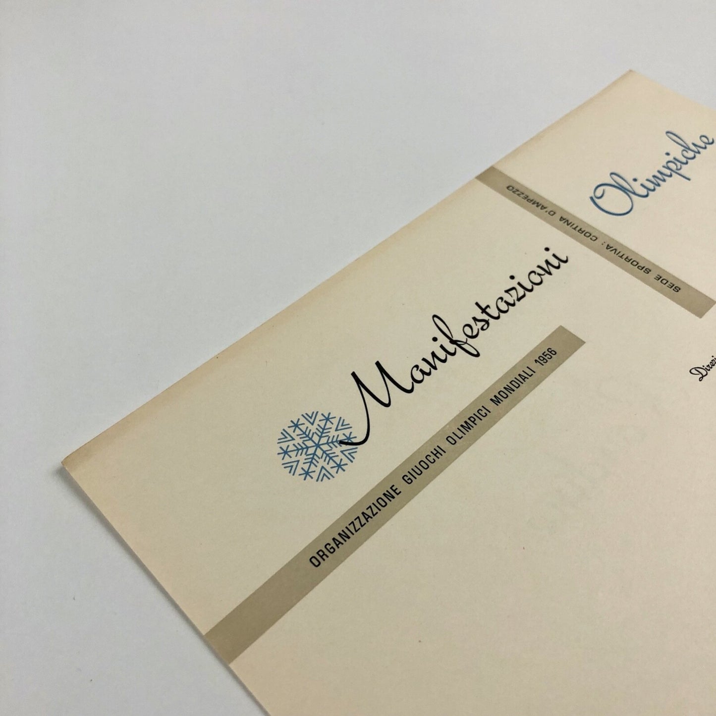 Type specimen sheet – Rondine Alessandro Butti | Societá Nebiolo 1956 ?