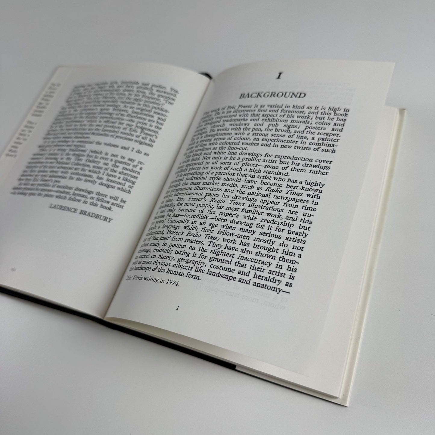 The Graphic Work of Eric Fraser by Alec Davis | Uffculme Press, 1985 second edition