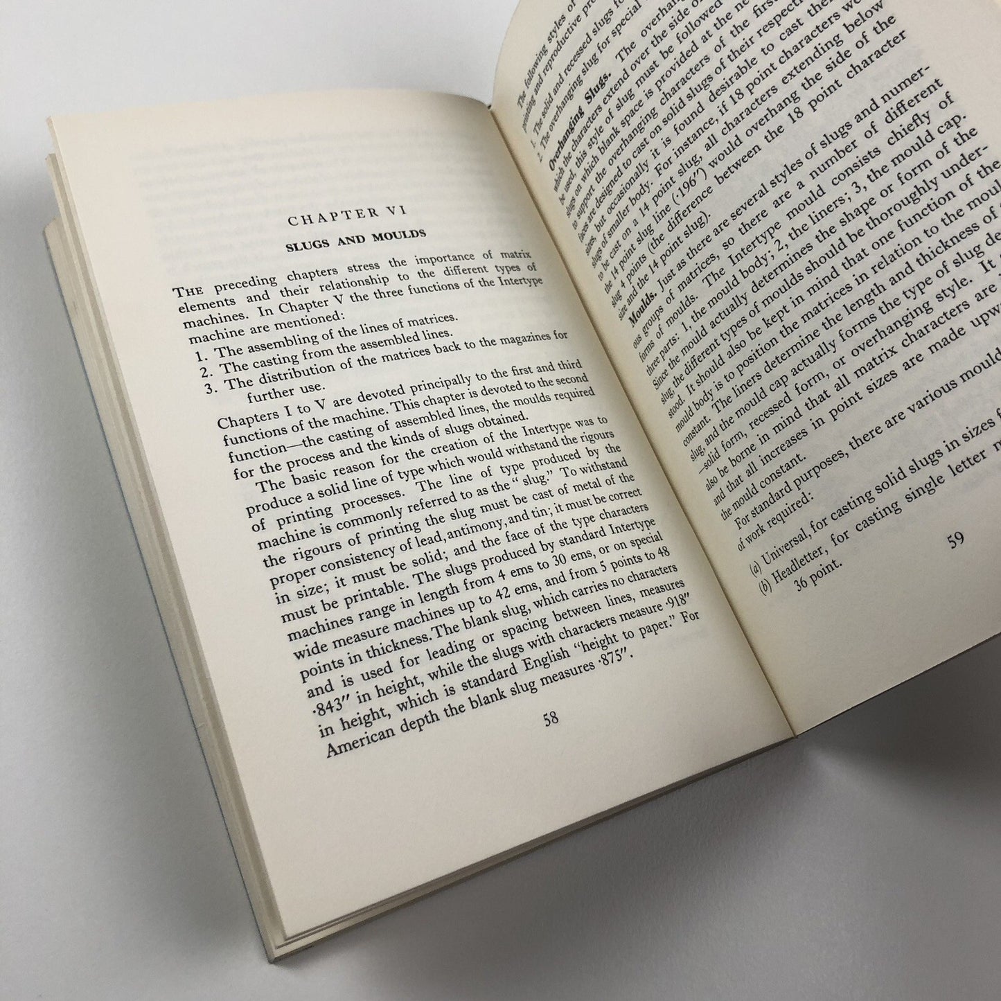 Harris-Intertype Matrix staff Handbook, undated