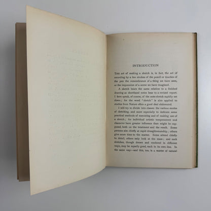 The Art of Making and Using Sketches by G. Fraipont. Cassell & Co, 1922 reprint