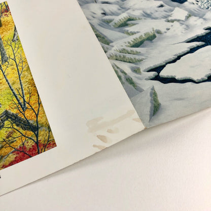 Alan Bray – Main Coast Artists | Schmidt Bingham Gallery 1996 | Folded card