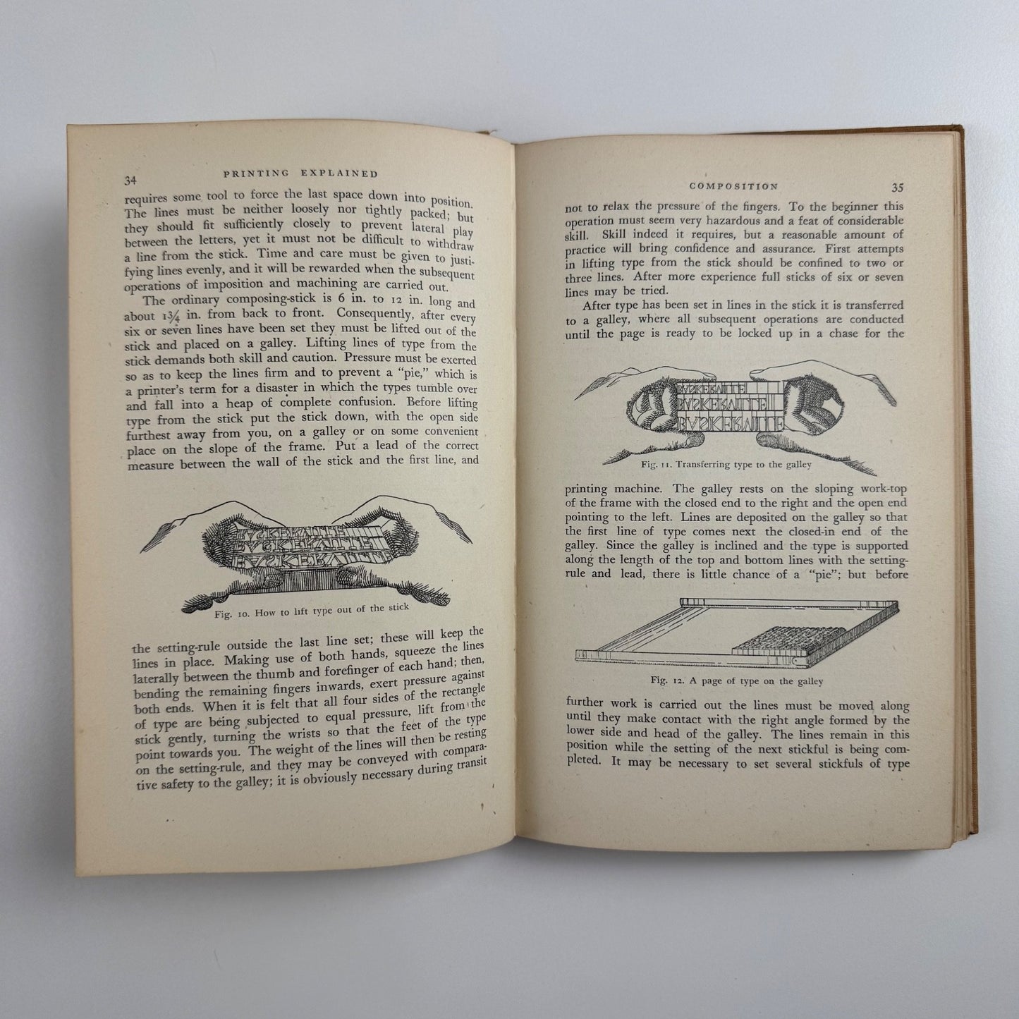 Printing Explained by Herbert Simon Harry Carter, Dryad Press, 1945 2nd impression
