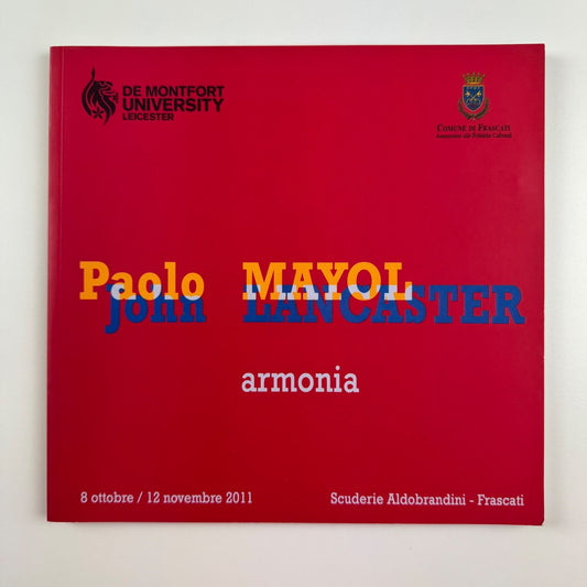 Paolo Mayol John Lancaster armonia | Scuderie Aldobrandini Frascati 2011