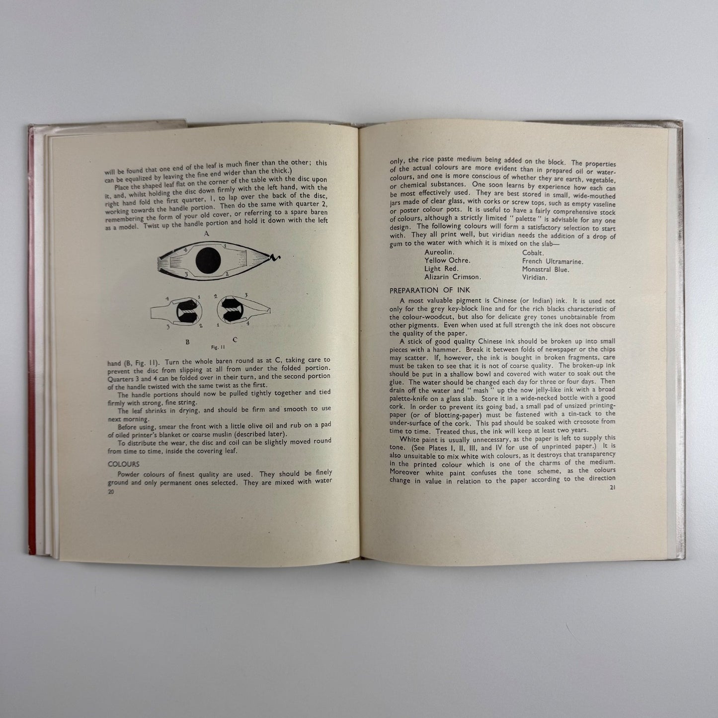Colour woodcuts by John Platt | Pitman The Student’s Art Books, 1948