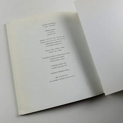 Josef Albers. Small Paintings | Waddington Galleries exhibition catalogue booklet, 2004