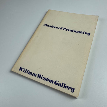 Masters of Printmaking William Weston Gallery, cat. 10, 1984, issue 182