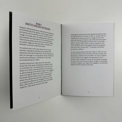 Pocket exhibition guide for Gauguin Maker of Myth | Tate Modern, 2010