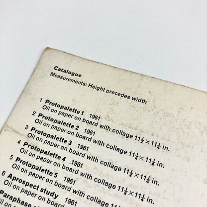 Ian Stephenson – New Art Centre London, 1964 | Folded card