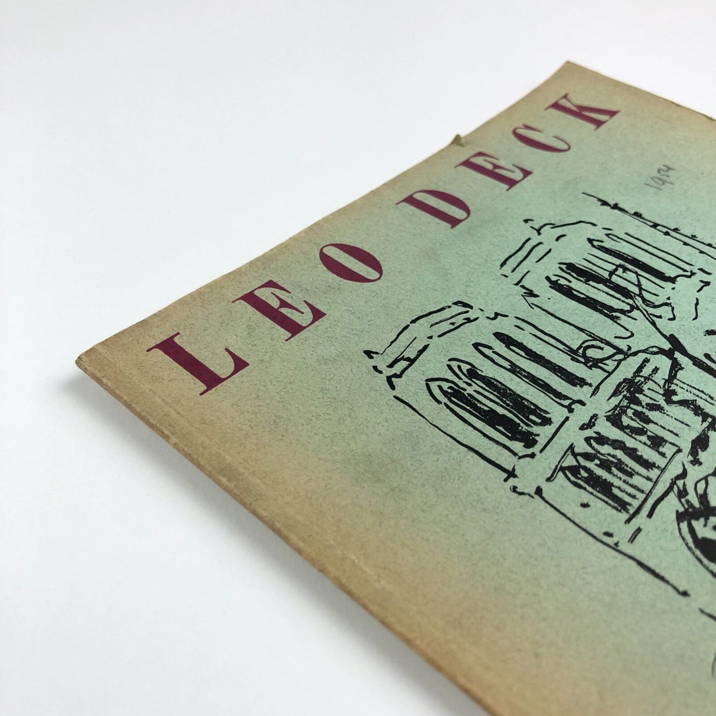 Leo Deck | Kunsthalle, Bern – exhibition catalogue | 1954