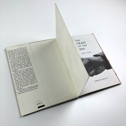 The Craft of the Pen by John R. Biggs | Blandford Press, 1961