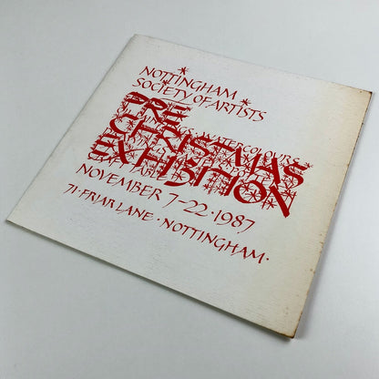 Nottingham Society of Artists | Pre-Christmas exhibition, November 1987