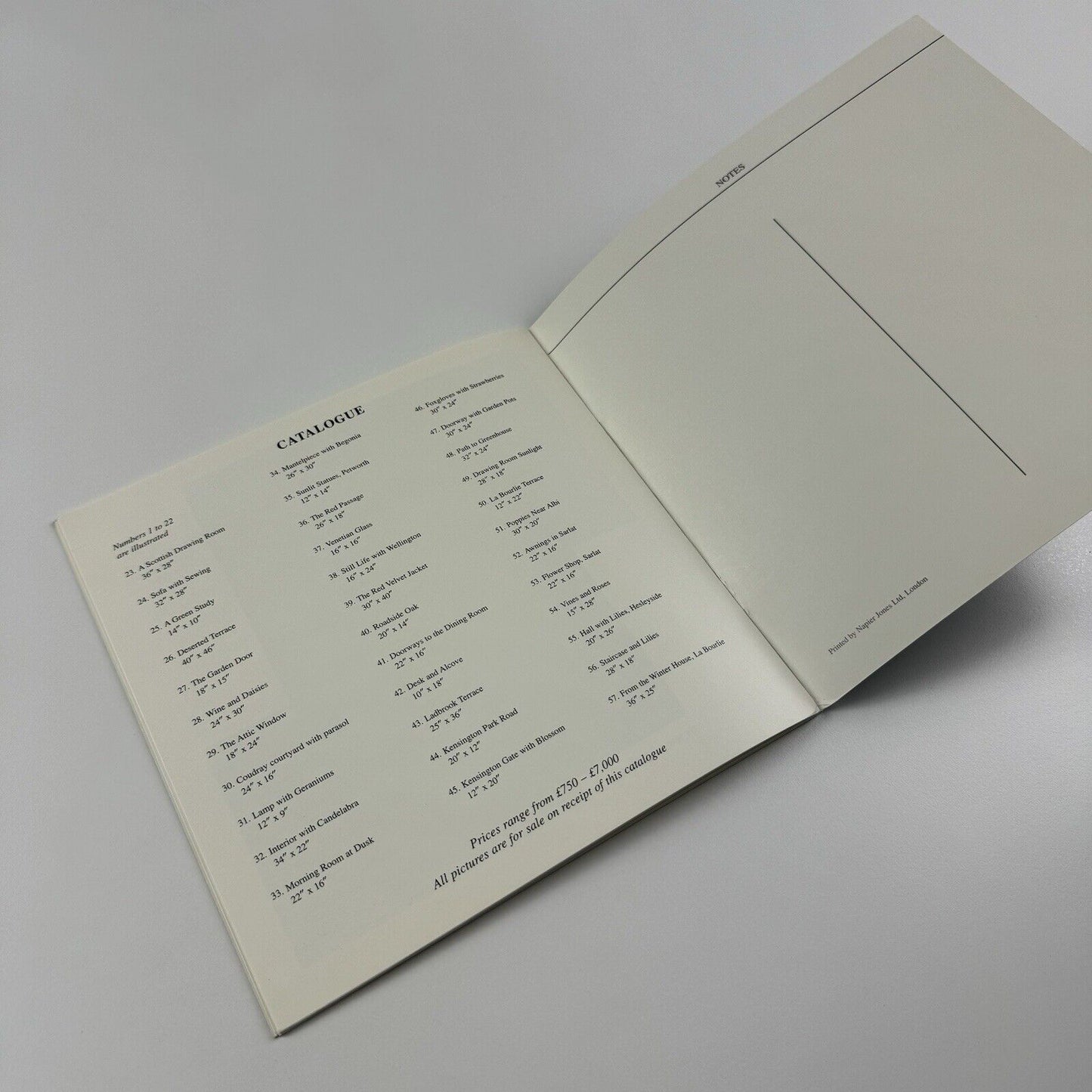 Interiors and Exteriors by Susan Ryder | W.H. Patterson exhibition catalogue, 1999
