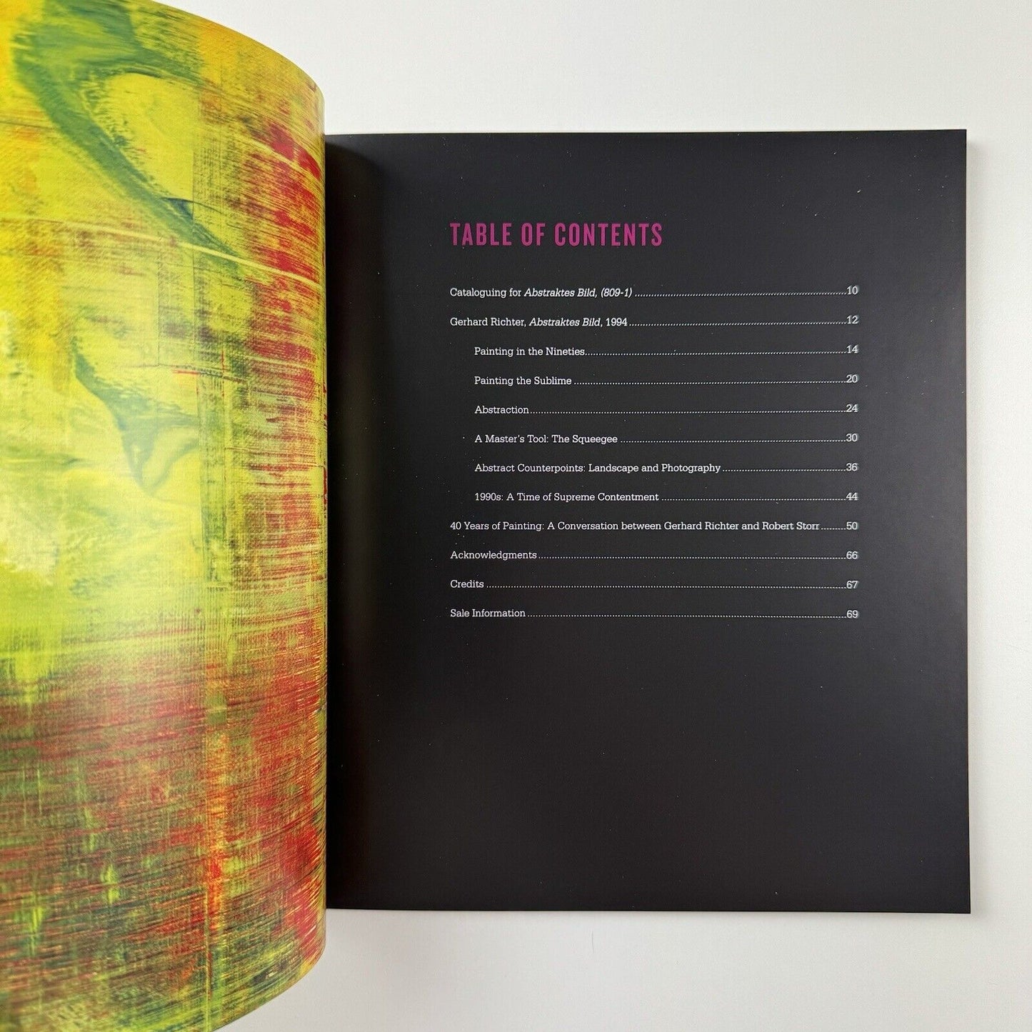 Gerhard Richter. Abstraktes Bild (809-1) | Christie’s New York sale catalogue, 2013