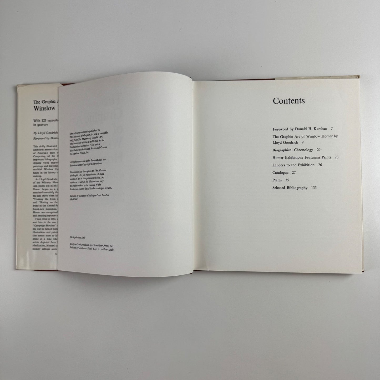 The Graphic Art of Winslow Homer Lloyd Goodrich Smithsonian Institution Press, 1968