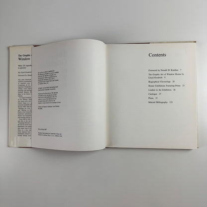 The Graphic Art of Winslow Homer Lloyd Goodrich Smithsonian Institution Press, 1968