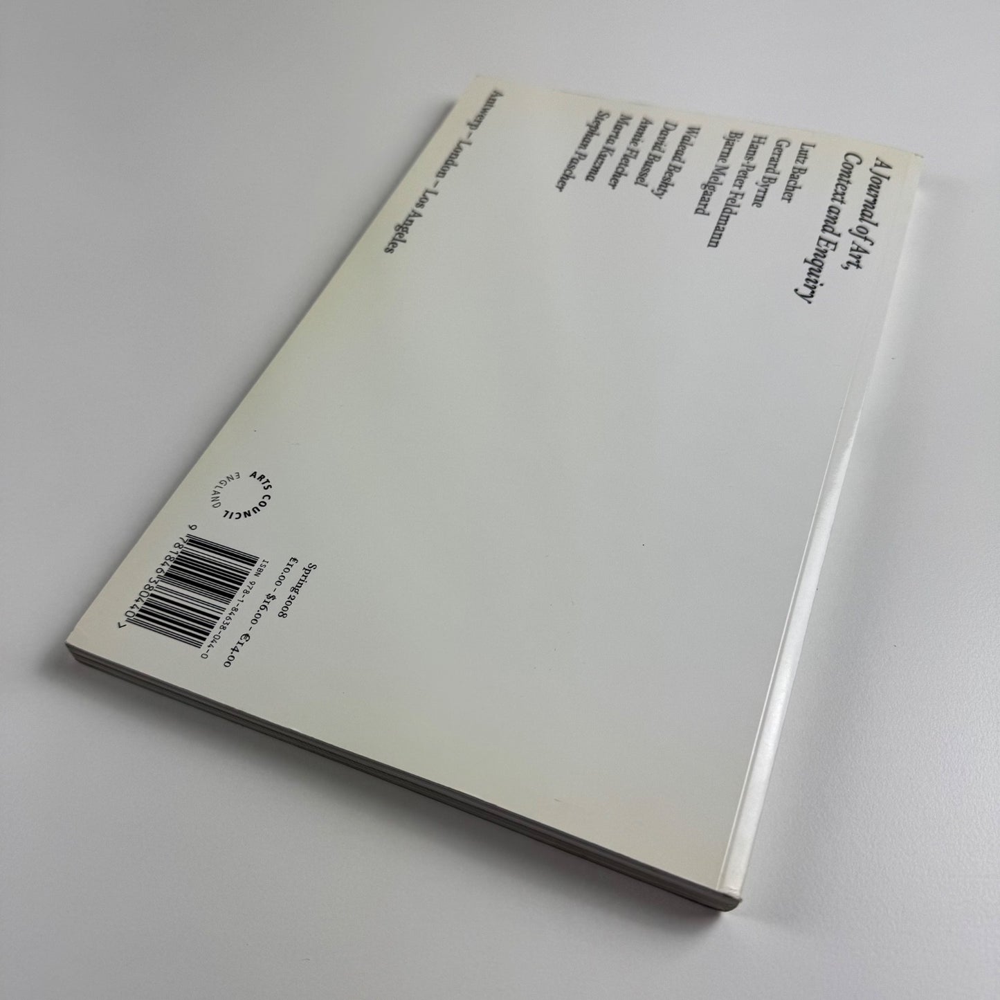 Afterall: A Journal of Art, Context and Inquiry, 17 Spring 2008