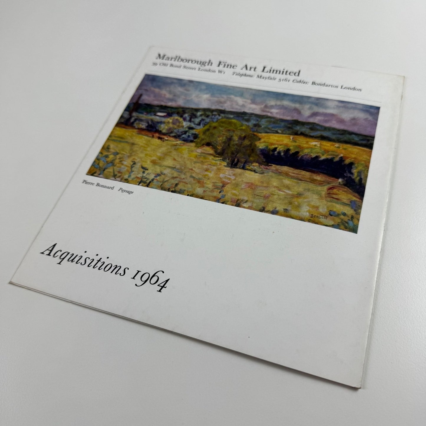 Acquisitions 1964 | Marlborough Fine Art Kokoschka cover