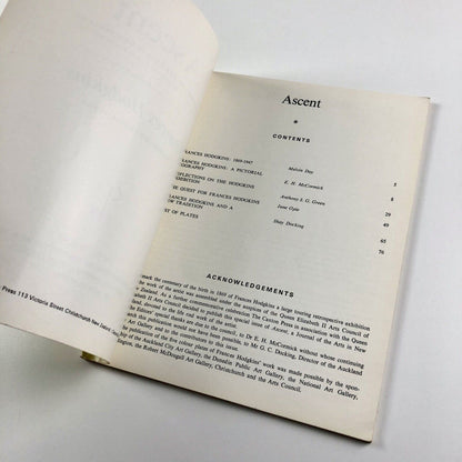 Ascent. Frances Hodgkins | Queen Elizabeth II Arts Council of New Zealand, 1969