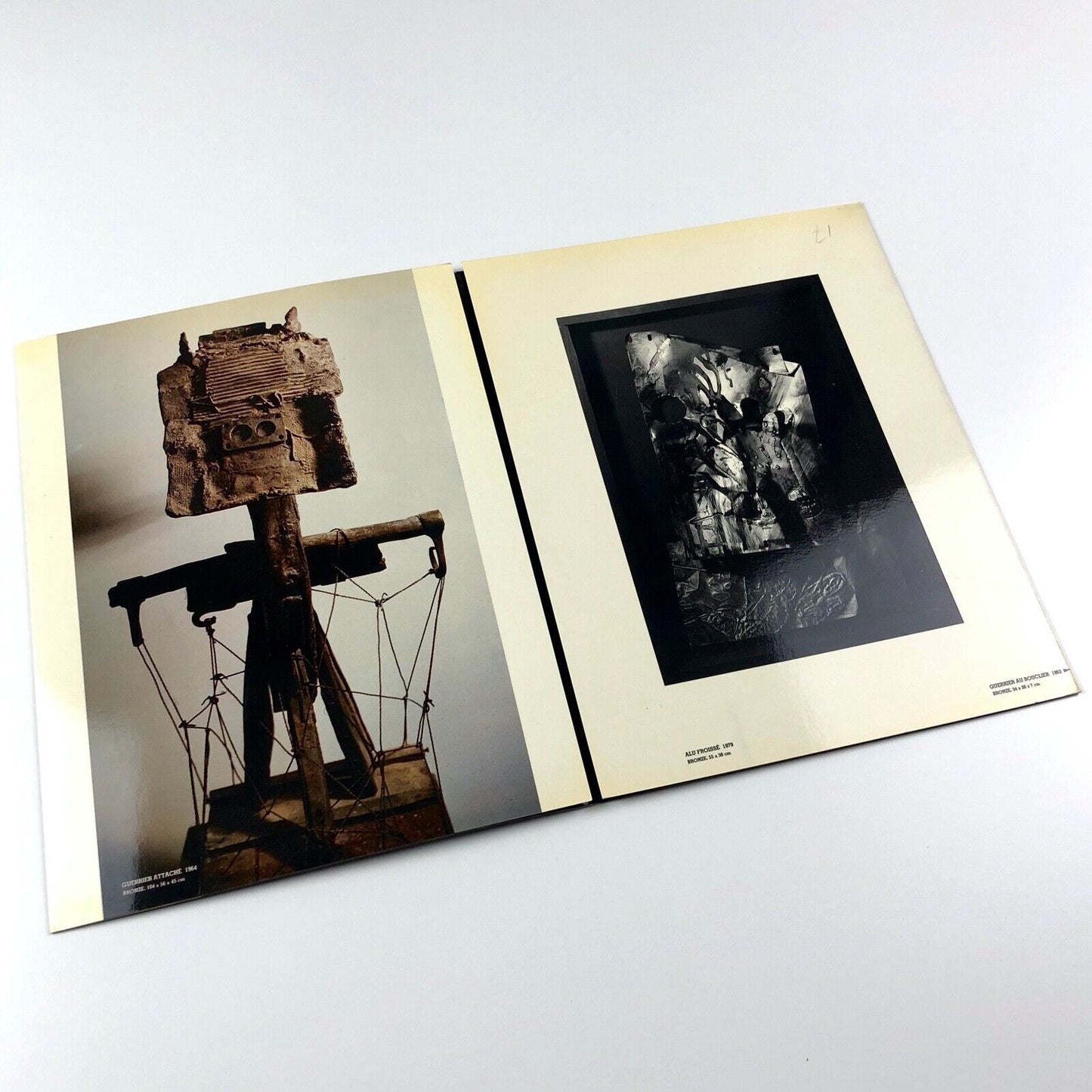 Antoni Clavé – Sculptures | Exhibition brochure | Galerie Marbeau, Paris