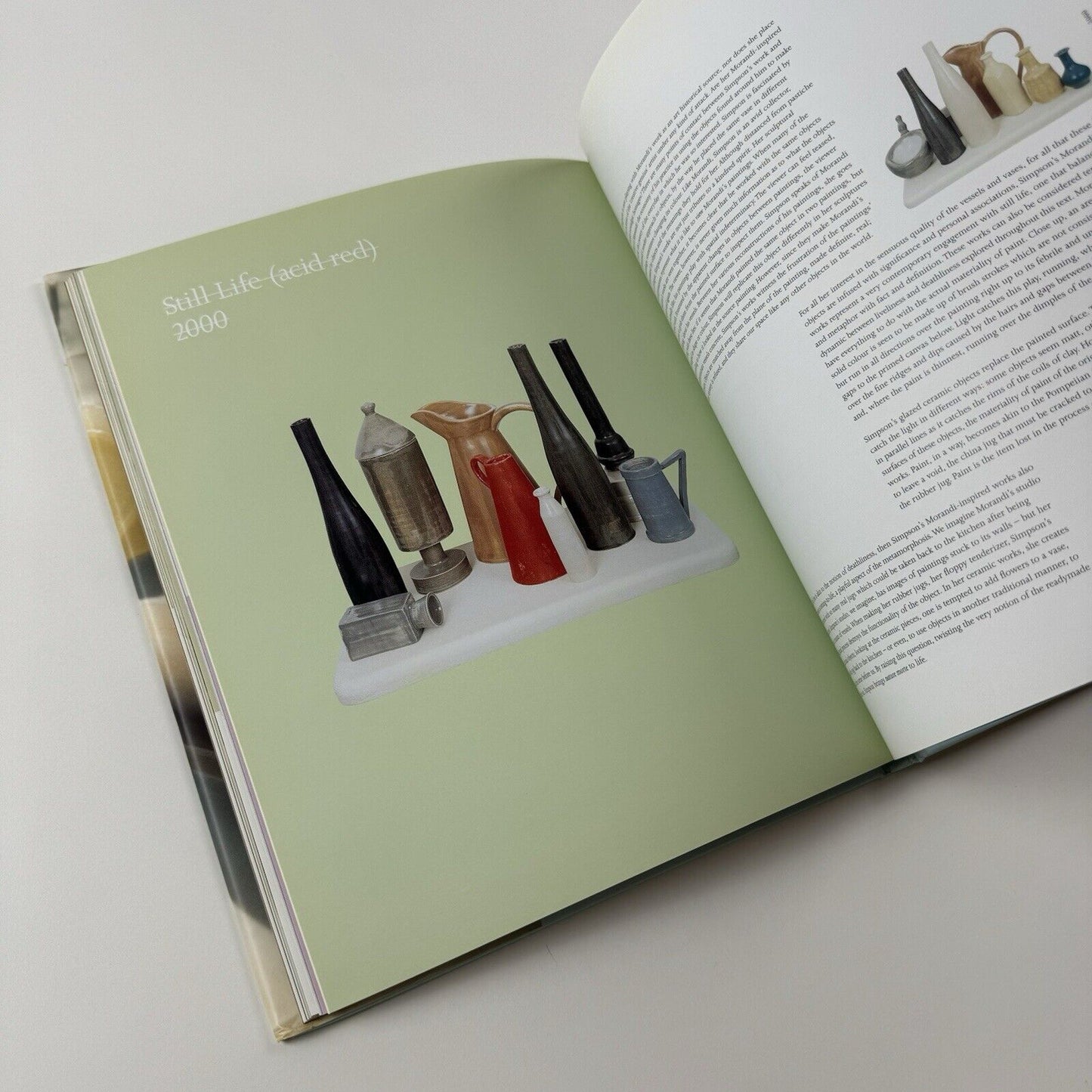 Jane Simpson – Fresh Fresher | Gagosian 2002 private view invitation and folding sheet