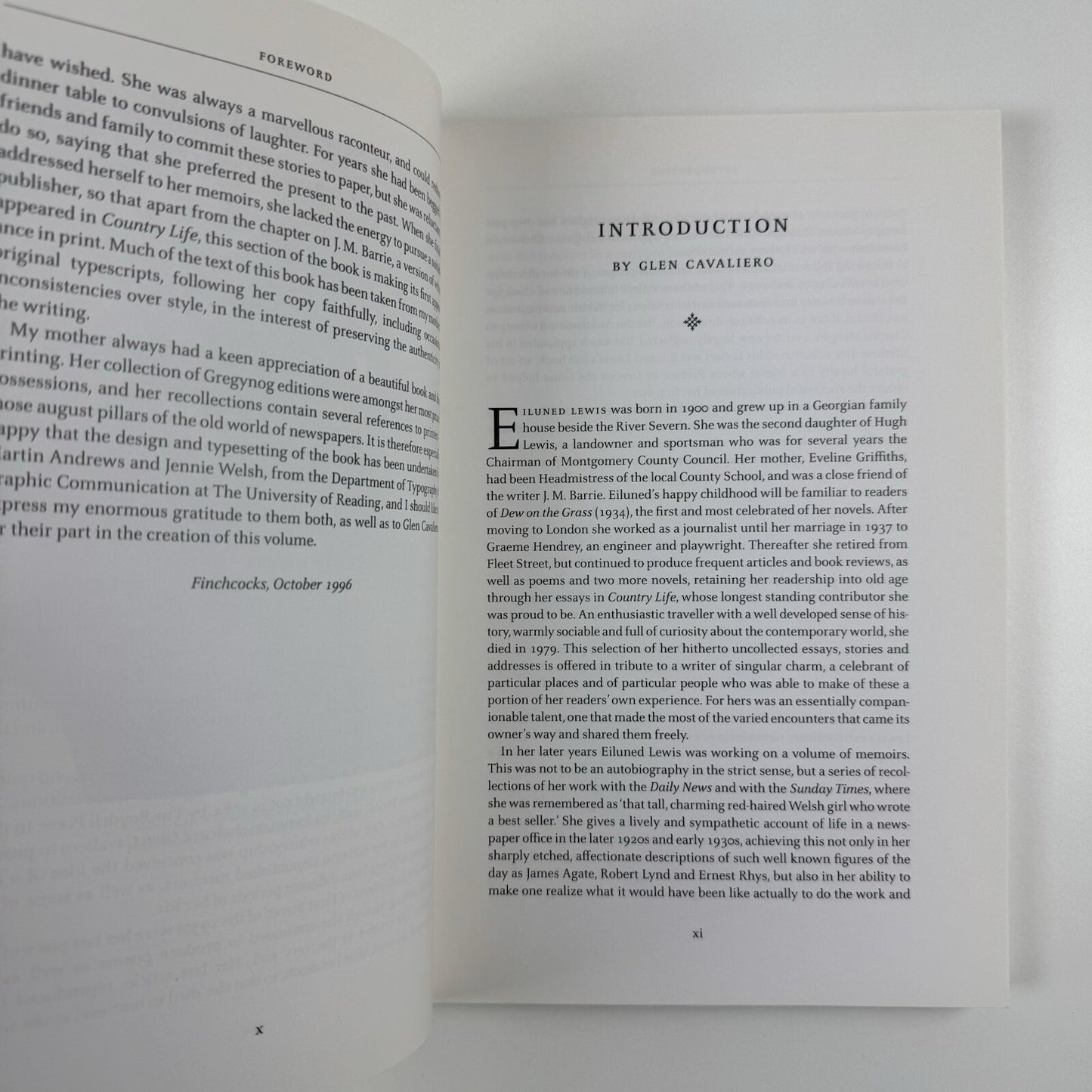 A Companionable Talent – Stories, Essays and Recollections by Eiluned Lewis | The Finchcocks Press, 1996