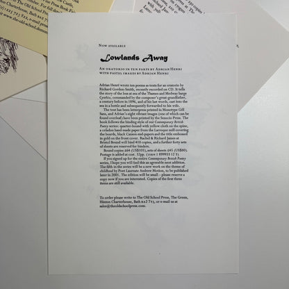 Some plans… no promises. Books on the horizon from The Old School Press 2001
