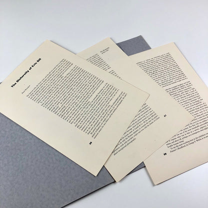 The Diuternity of Eric Gill | Paul Beaujon / Beatrice Warde offprint | Penrose Annual