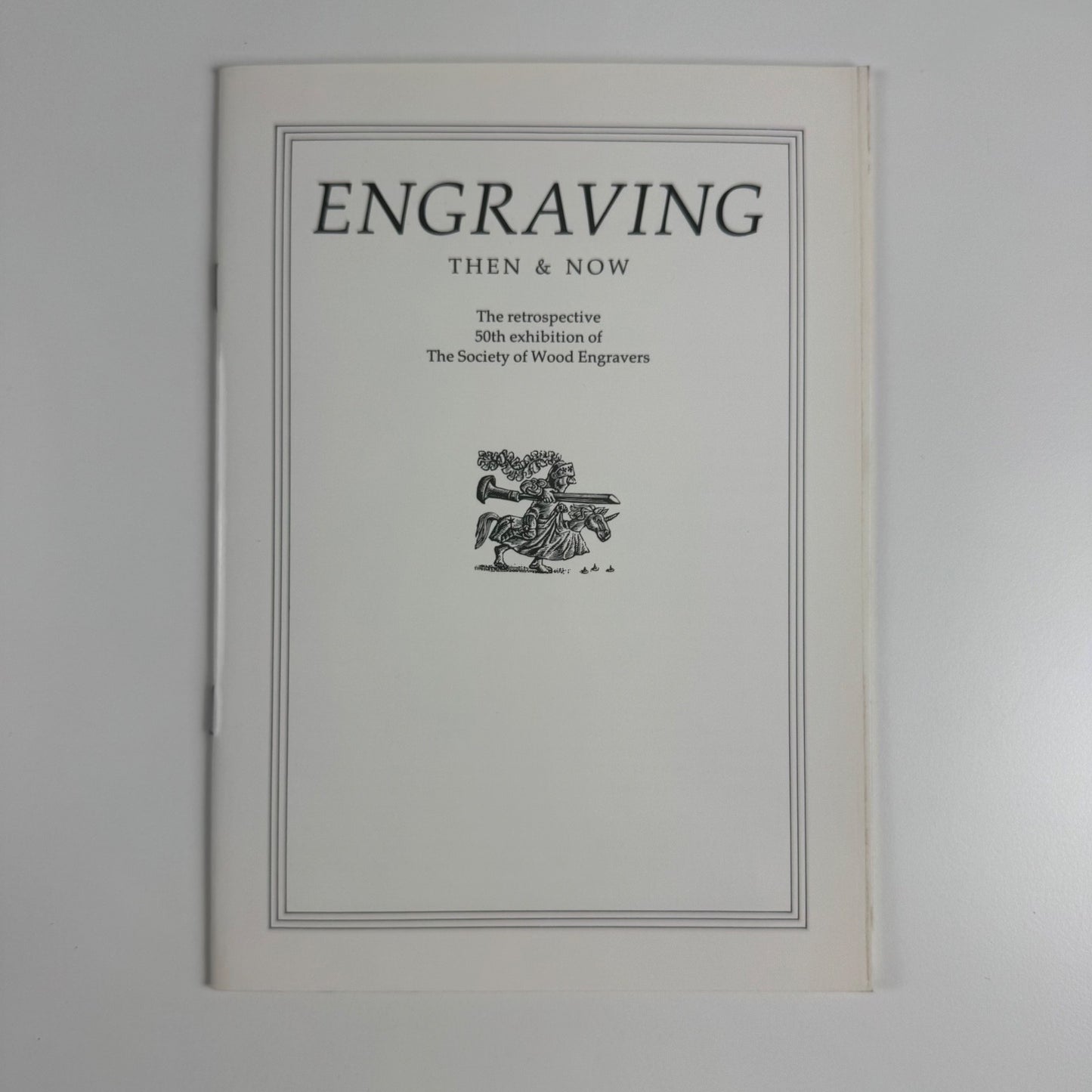 Engraving then & now. Retrospective 50th exhibition Society of Wood Engravers, undated