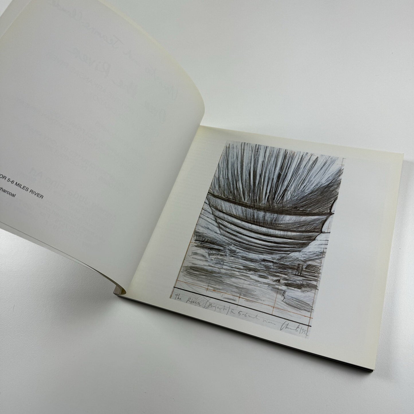 Christo and Jeanne-Claude. Over the River project for Arkansas River | Annely Juda catalogue