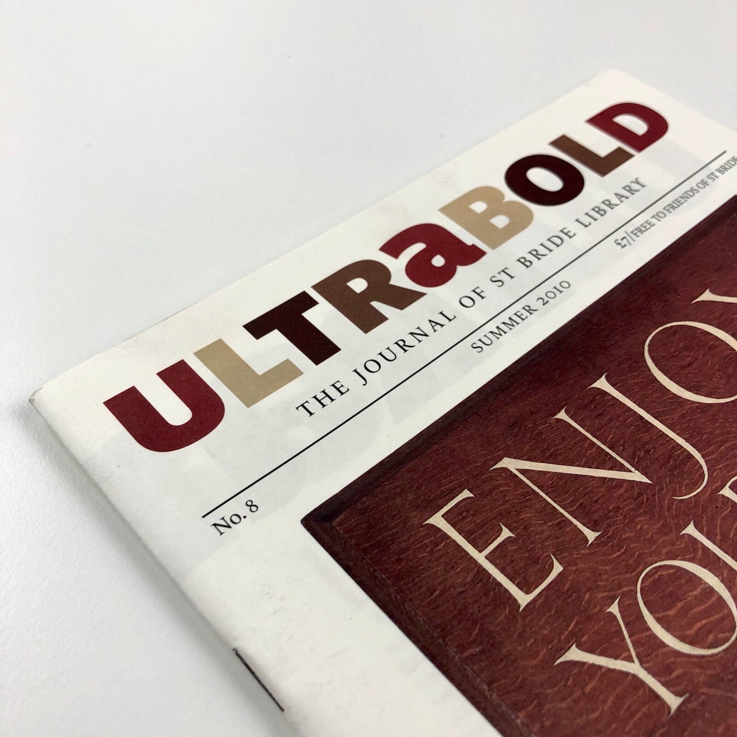 Ultrabold No 8 – Journal of St Bride Library | Summer 2010