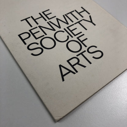 Folded card – The Penwith Society of Arts Associates Exhibition, 1966 St Ives