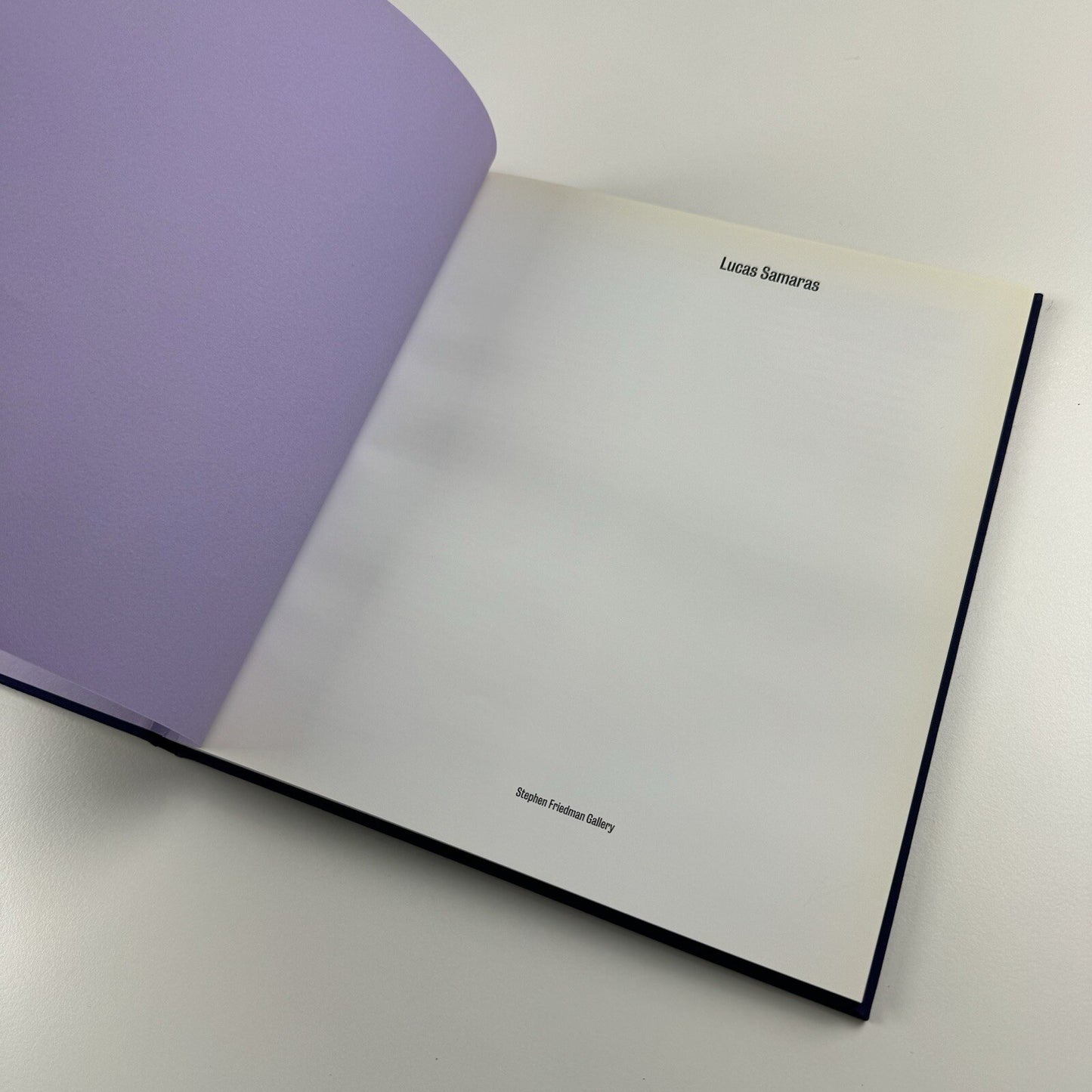 Lucas Samaras | Stephen Friedman Gallery, London 2007 exhibition catalogue