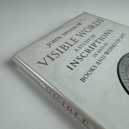 Visible Words by John Sparrow | Cambridge University Press, 1978