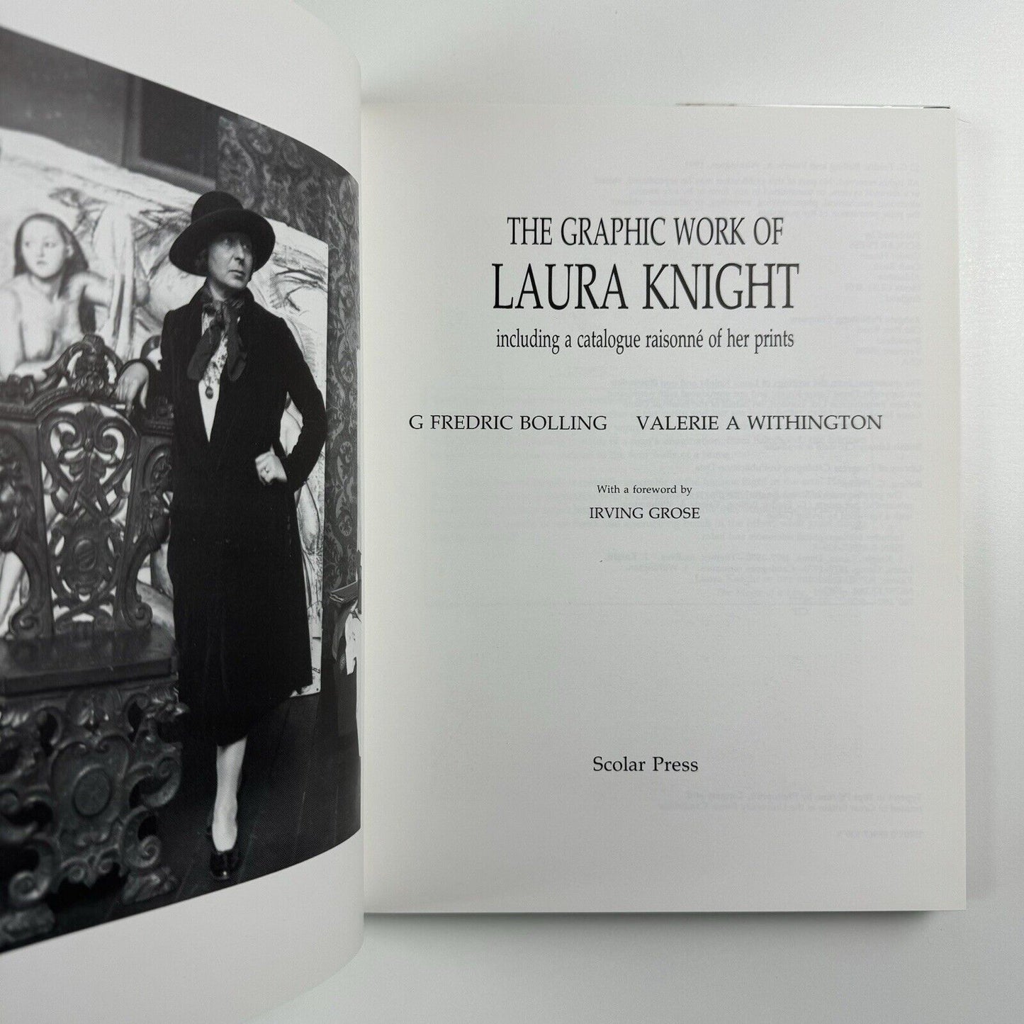 The Graphic Work of Dame Laura Knight | G. Fredric Bolling & Valerie A. Withington | Scolar Press, 1983