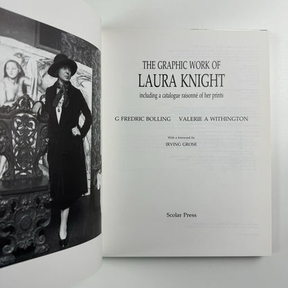 The Graphic Work of Dame Laura Knight | G. Fredric Bolling & Valerie A. Withington | Scolar Press, 1983