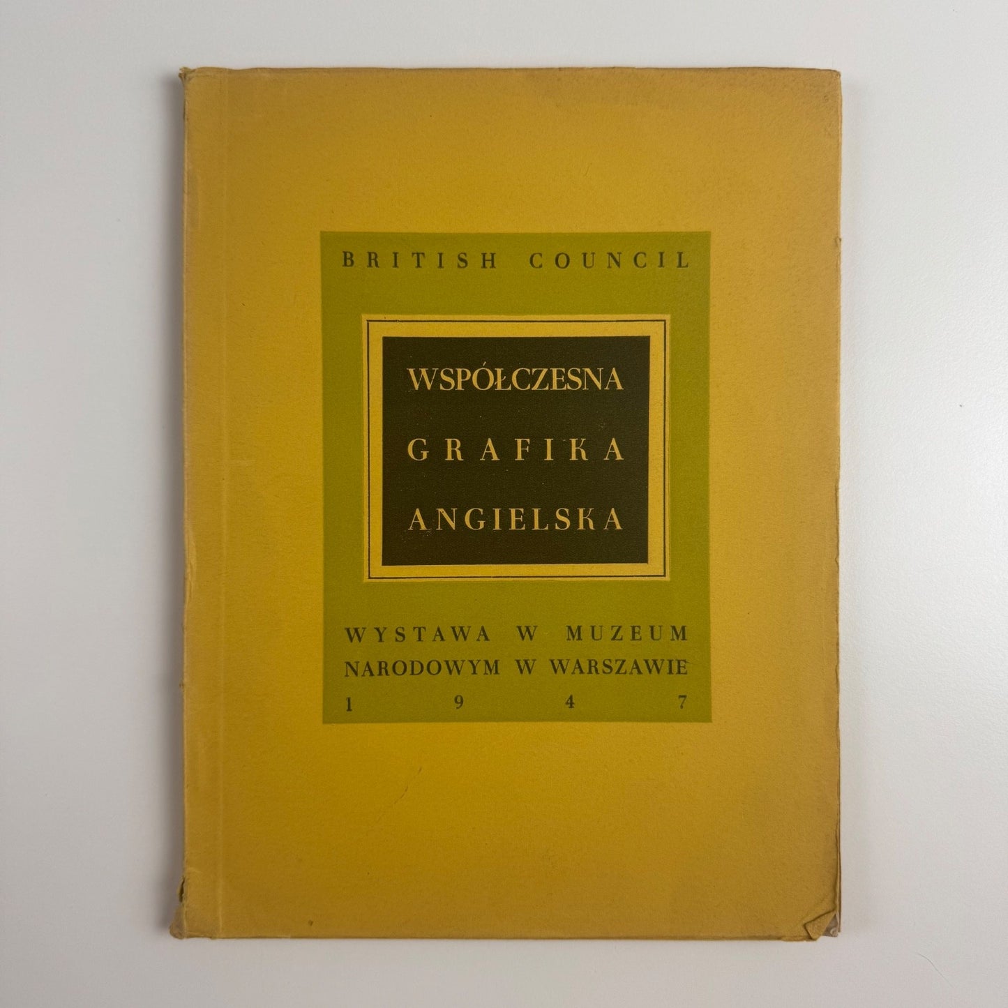 Współczesna Grafika Angielska James Laver. British Council Muzeum Narodowe, 1947