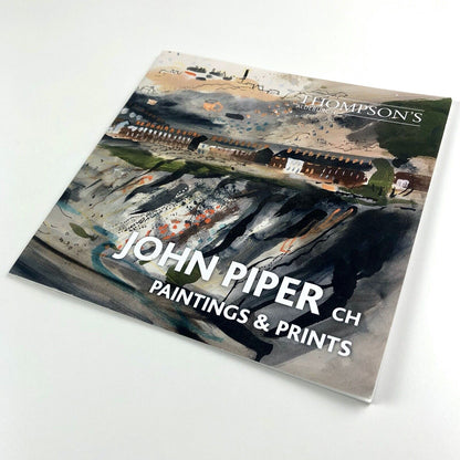 John Piper Paintings & Prints | Thompson's Aldeburgh exhibition catalogue, 2017
