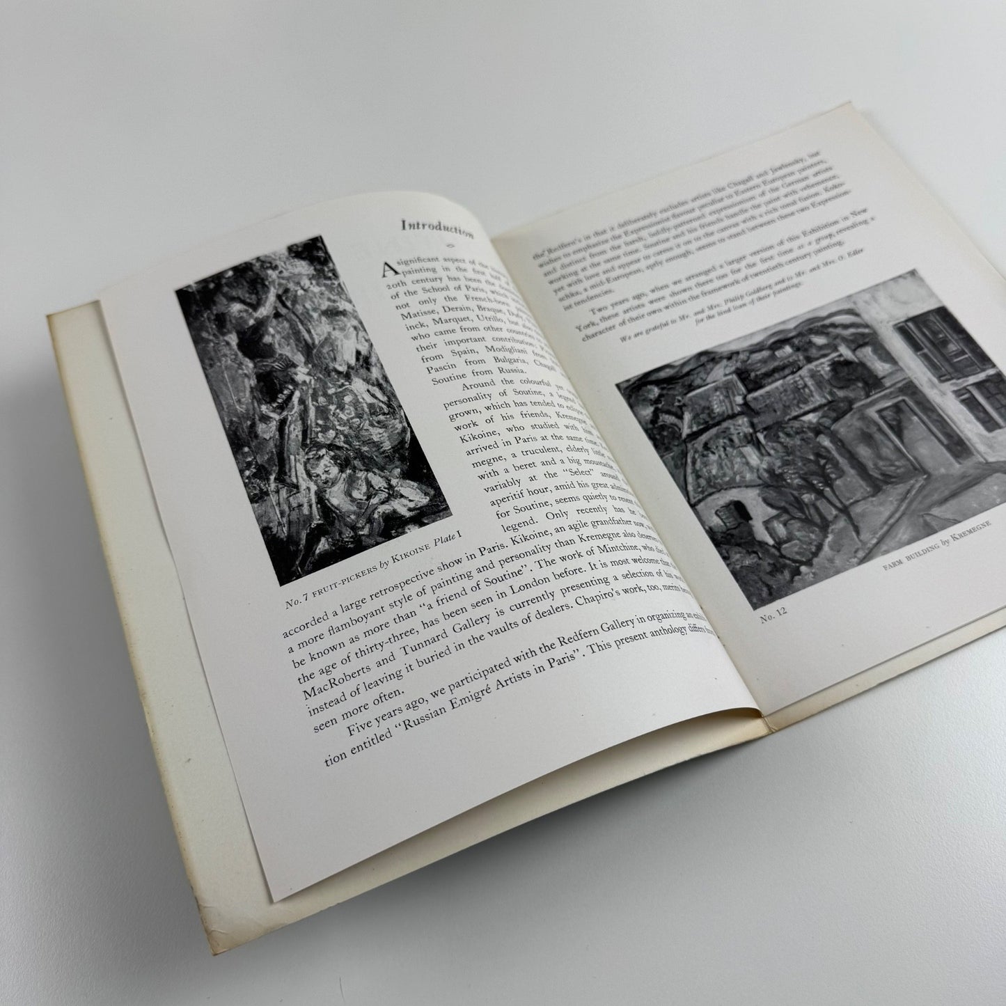 Soutine & his Circle | Crane Kalman Gallery 1960
