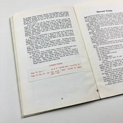 Notes on Window Display for Grocery and Confectionery Students | The Beeches College, Bournville, 1953