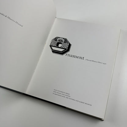Ornament. A Social History Since 1450 by Michael Snodin & Maurice Howard | Yale University Press, 1996