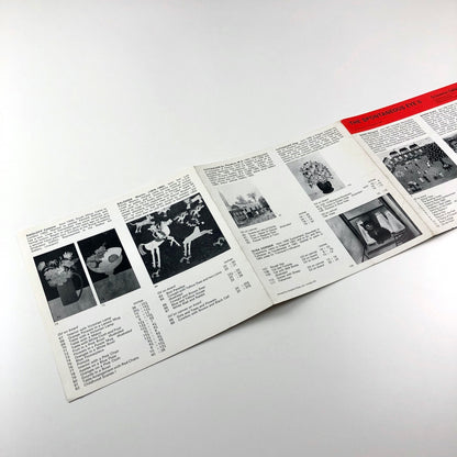 The Spontaneous Eye II – Grosvenor Gallery folded card, Nov-Dec 1968