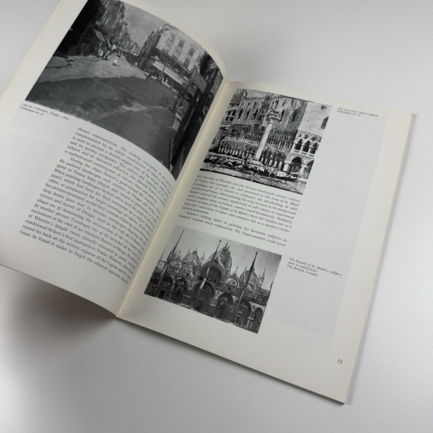 Paintings, drawings and prints of Walter Richard Sickert | Arts Council catalogue, 1977/8