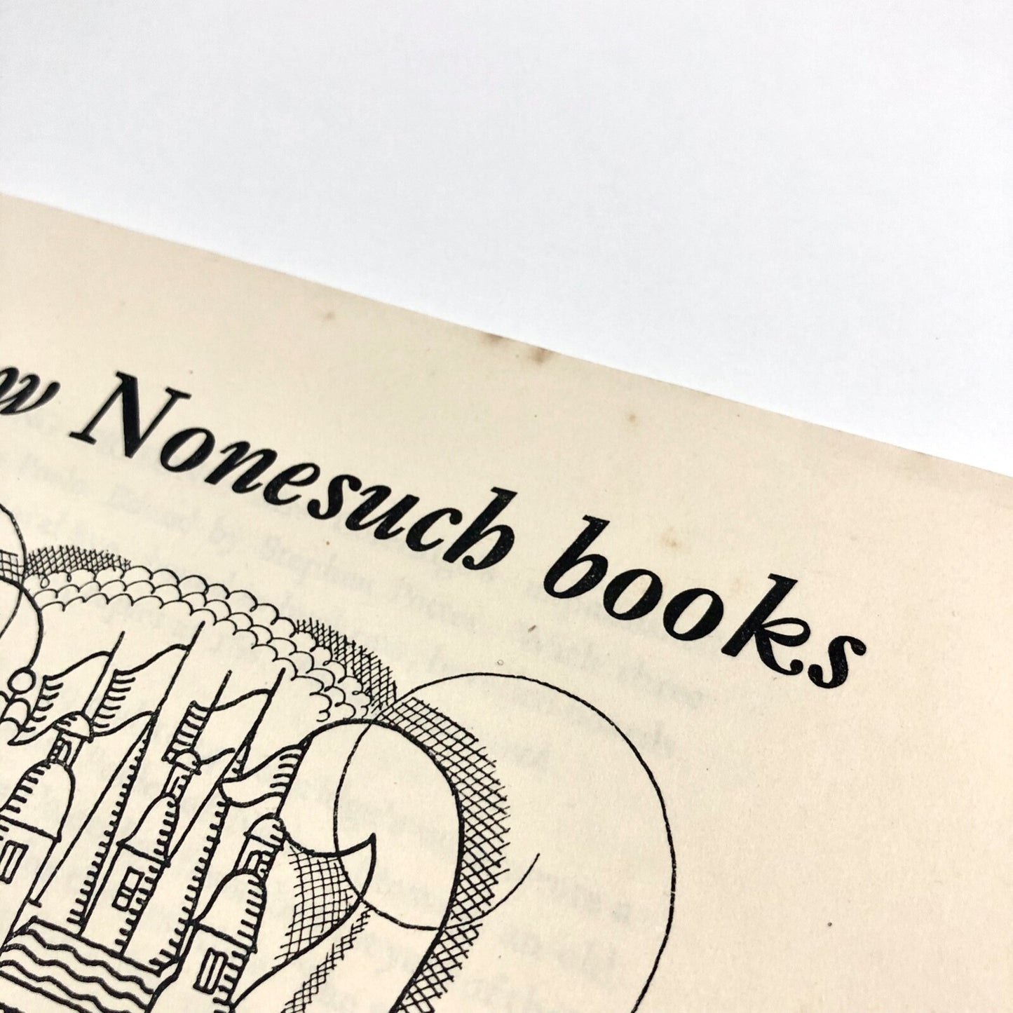 3 new Nonesuch books for the Summer of 1934 | Promotional leaflet, Nonesuch Press