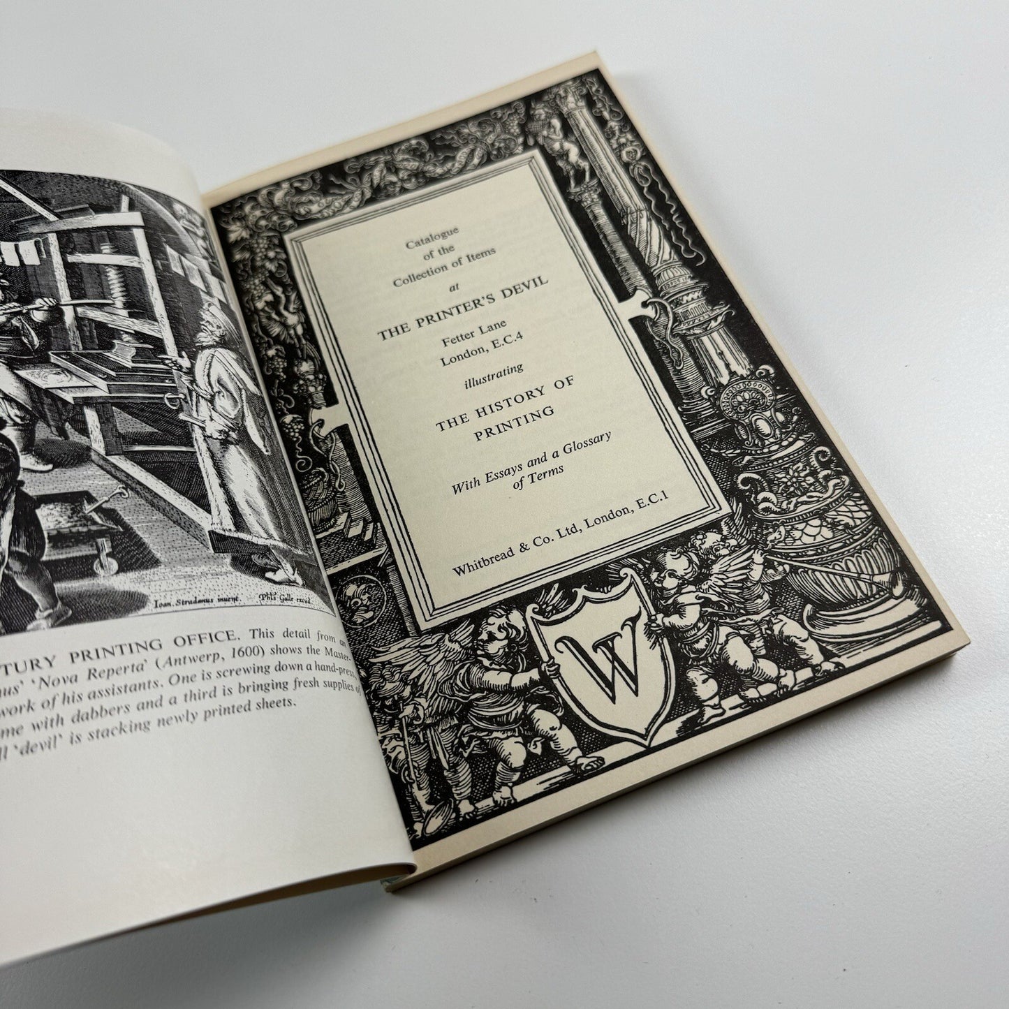 Catalogue of the collection at the Printer’s Devil Whitbread and Co London 1956